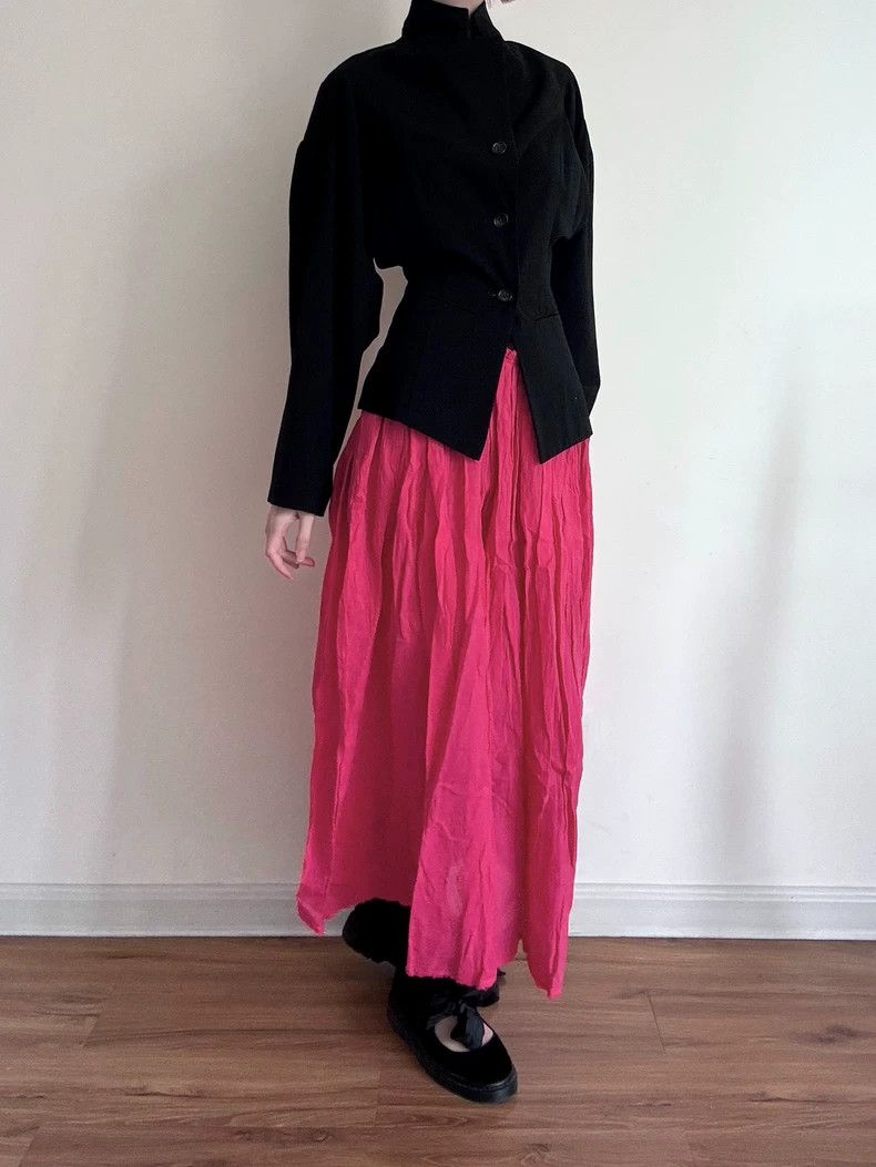 Comme des Garcons Comme des Garçons 2003SS Pink Skirt - dmc Size US 28 / EU 44 - 2 Thumbnail