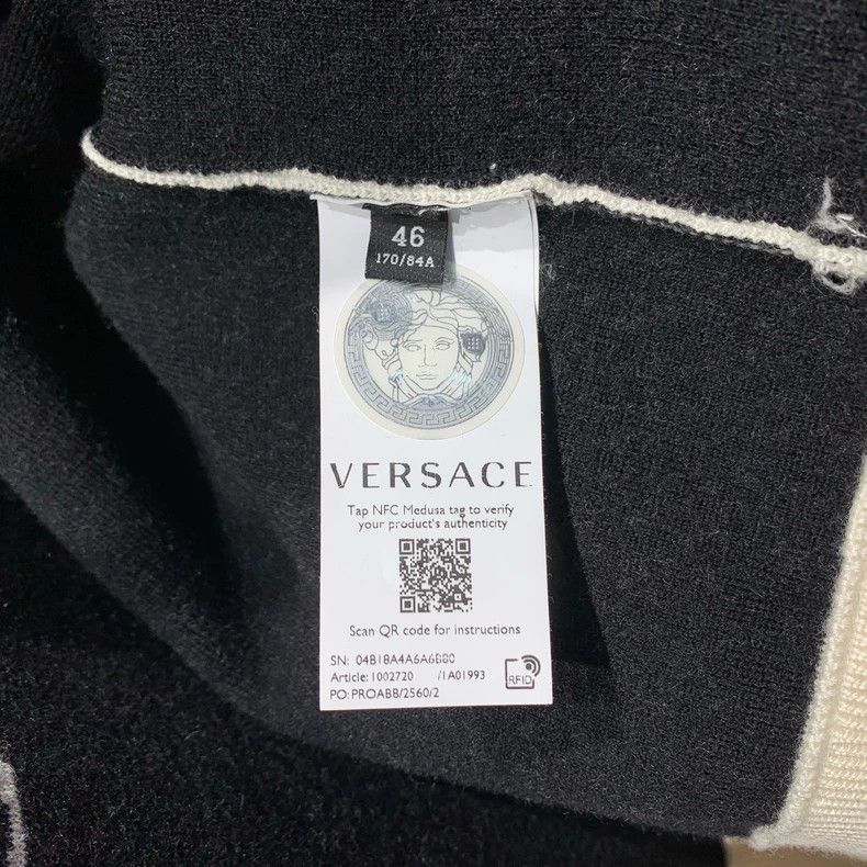 Versace Versace Logo Print Zip-Up Jacket - dmc Size US L / EU 52-54 / 3 - 8 Thumbnail