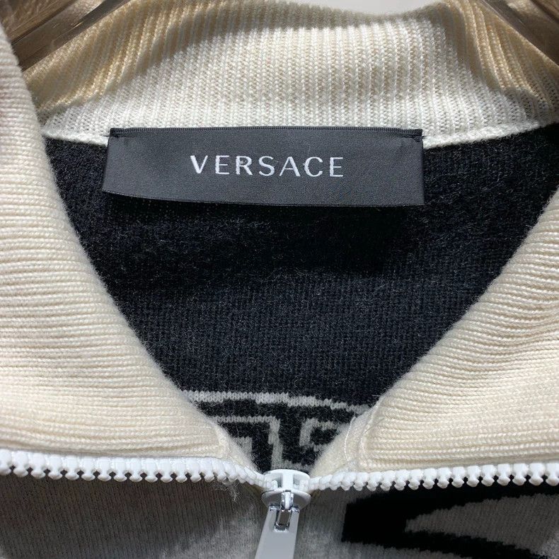 Versace Versace Logo Print Zip-Up Jacket - dmc Size US L / EU 52-54 / 3 - 2 Thumbnail