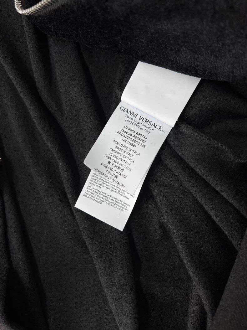 Versace VERSACE Greek Key Velvet Jacket - dmc Size US S / EU 44-46 / 1 - 8 Thumbnail