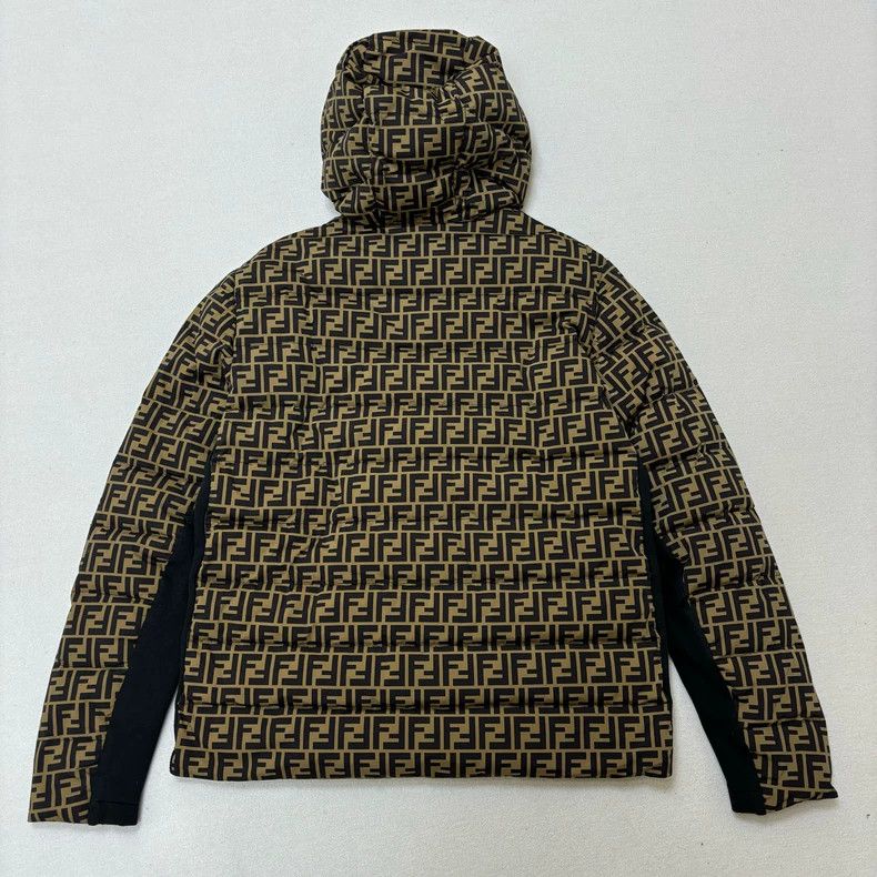 Fendi Fendi Black FF Monogram Down Jacket - dmc Size US XL / EU 56 / 4 - 3 Thumbnail