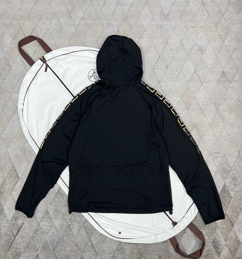 Versace Versace Baroque Trim Hooded Jacket - dmc Size US L / EU 52-54 / 3 - 5 Thumbnail