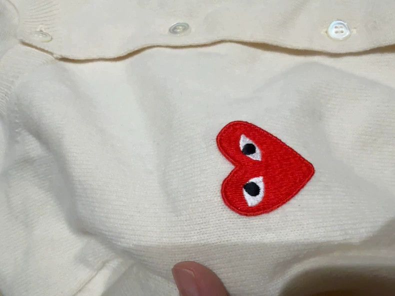 CDG Play Aoyama Limited Wool Cardigan - dmc