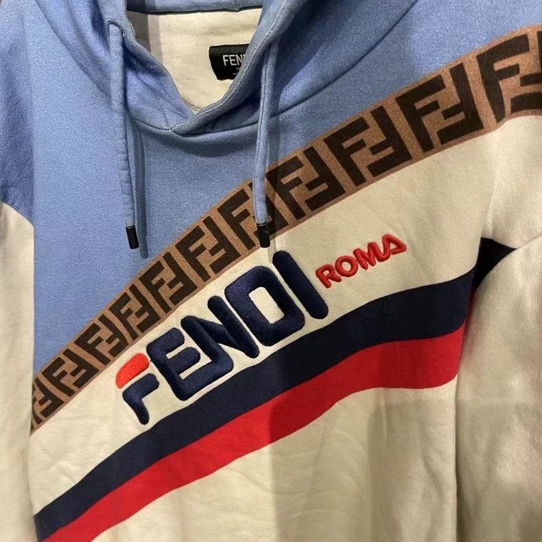 Fendi Fendi x FILA Hoodie Sweatshirt XL - dmc Size US XL / EU 56 / 4 - 4 Thumbnail