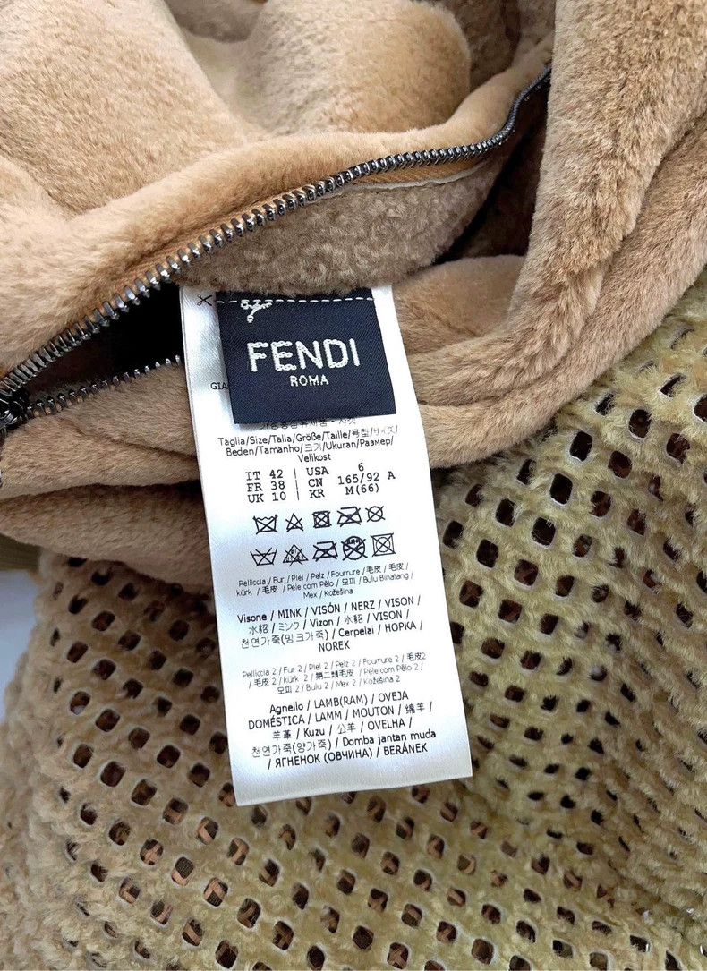 Fendi Fendi Brown Mink Fur Bomber Jacket - dmc Size US S / EU 44-46 / 1 - 8 Thumbnail