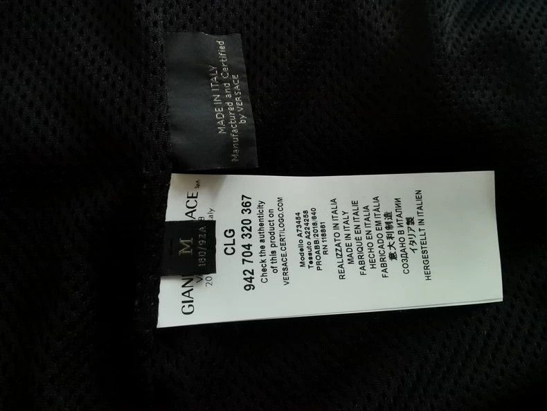 Versace Versace Men's Black Hoodie - dmc Size US L / EU 52-54 / 3 - 7 Thumbnail
