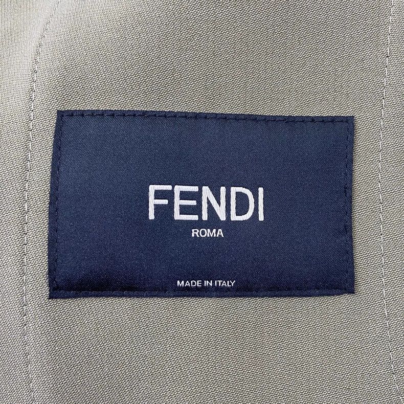 Fendi FENDI Military Green Cargo Jacket - dmc Size US L / EU 52-54 / 3 - 4 Thumbnail