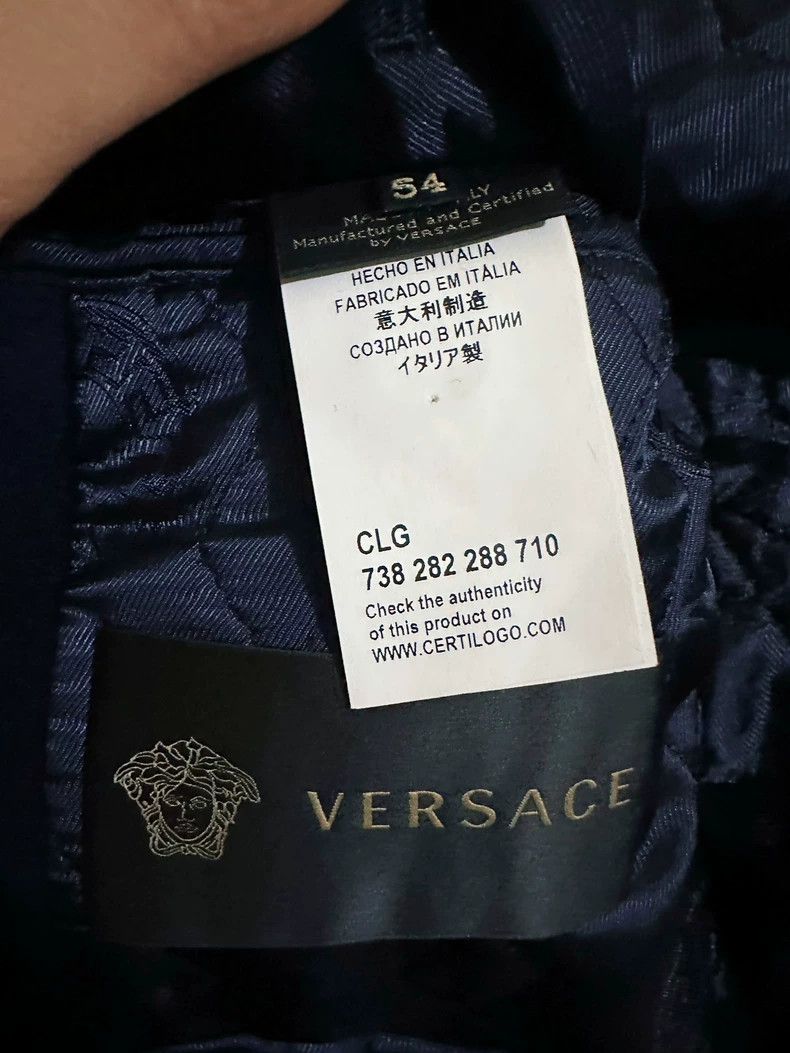 Versace Versace Wool Heavy Hardware Jacket - dmc Size US XXL / EU 58 / 5 - 7 Thumbnail