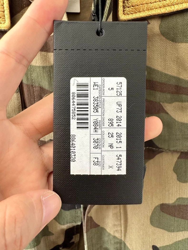 Saint Laurent Paris SLP Camouflage Long Jacket New - dmc Size US M / EU 48-50 / 2 - 6 Thumbnail