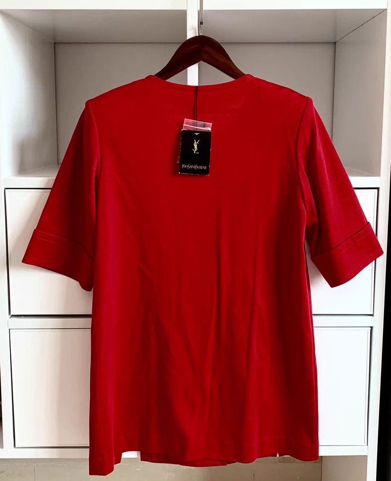 Yves Saint Laurent YSL Vintage Short Sleeve Jacket - dmc Size US M / EU 48-50 / 2 - 4 Thumbnail