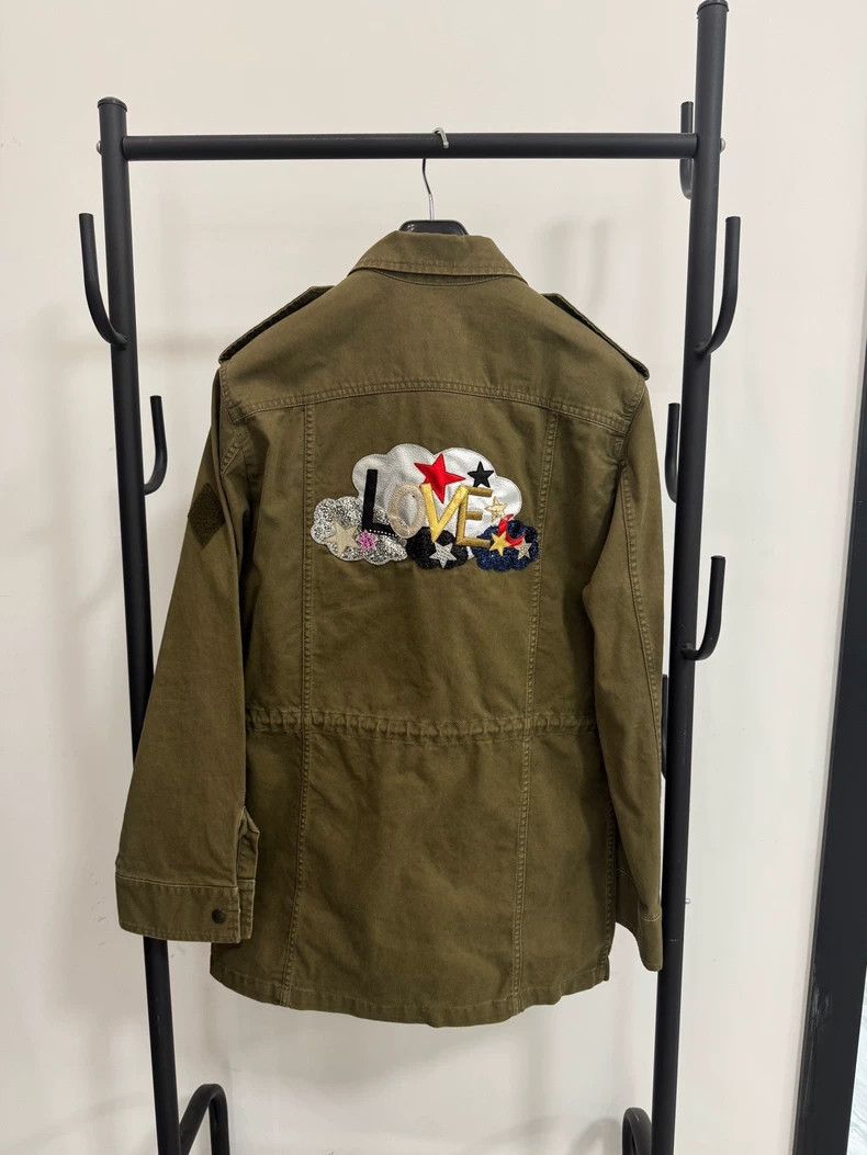 Saint Laurent Paris Saint Laurent Logo Embroidered Denim Jacket - dmc Size US XS / EU 42 / 0 - 2 Thumbnail