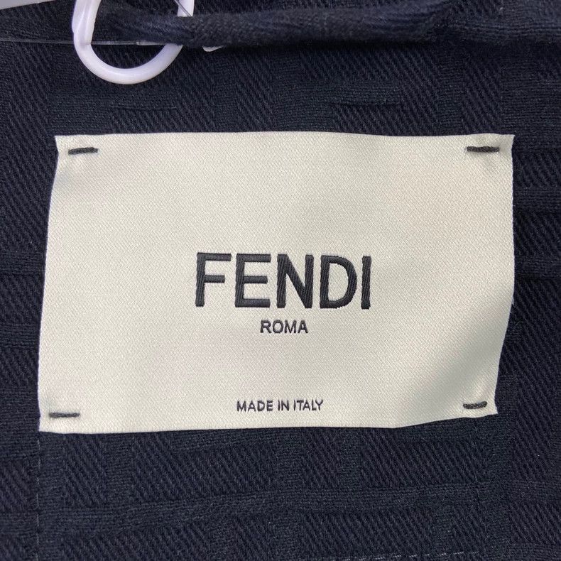 Fendi Fendi Black Printed Jacket Size 40 - dmc Size US S / EU 44-46 / 1 - 5 Thumbnail