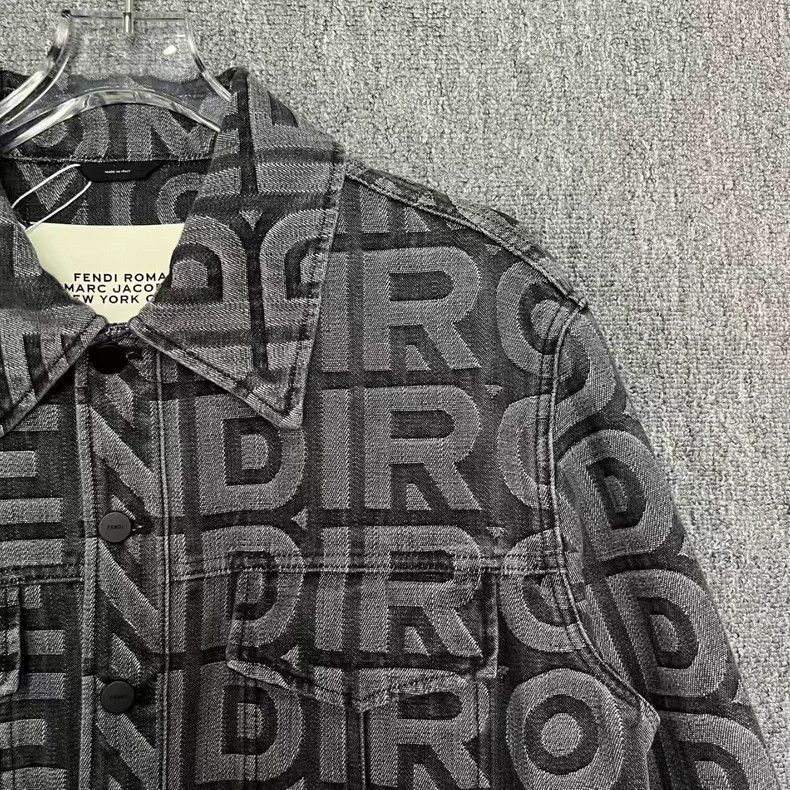 Fendi Fendi Roma Capsule Denim Jacket - dmc Size US L / EU 52-54 / 3 - 3 Thumbnail
