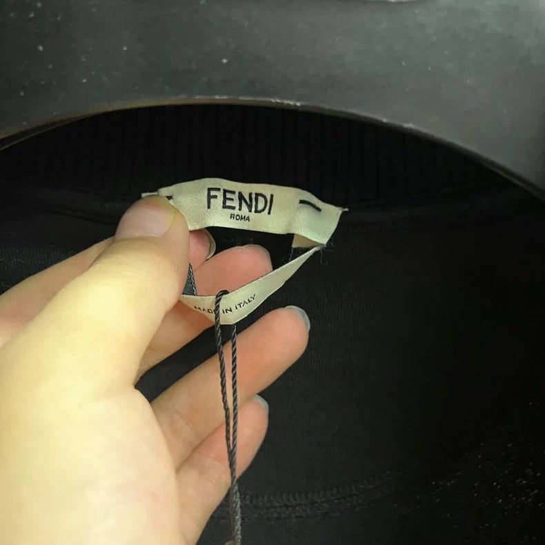 Fendi Fendi Black FF Logo Track Jacket - dmc Size US S / EU 44-46 / 1 - 3 Thumbnail