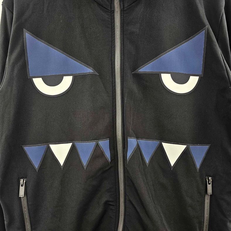 Fendi Fendi Monster Zip Jacket - dmc Size US L / EU 52-54 / 3 - 3 Thumbnail