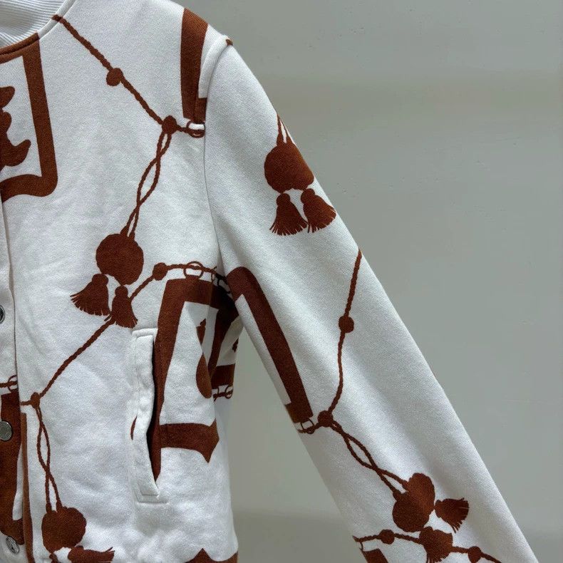 Hermes Hermes Patterned Tweed Tracksuit Set - dmc Size US S / EU 44-46 / 1 - 3 Thumbnail