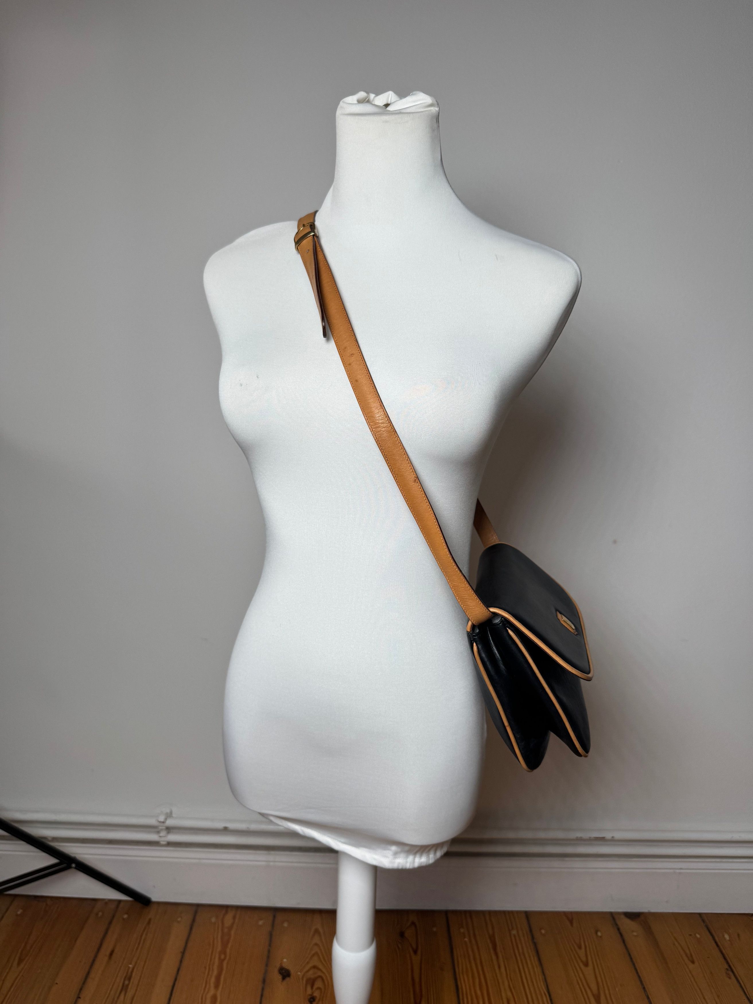Celine Vintage Triomphe Bag Brown Black Size ONE SIZE - 6 Thumbnail