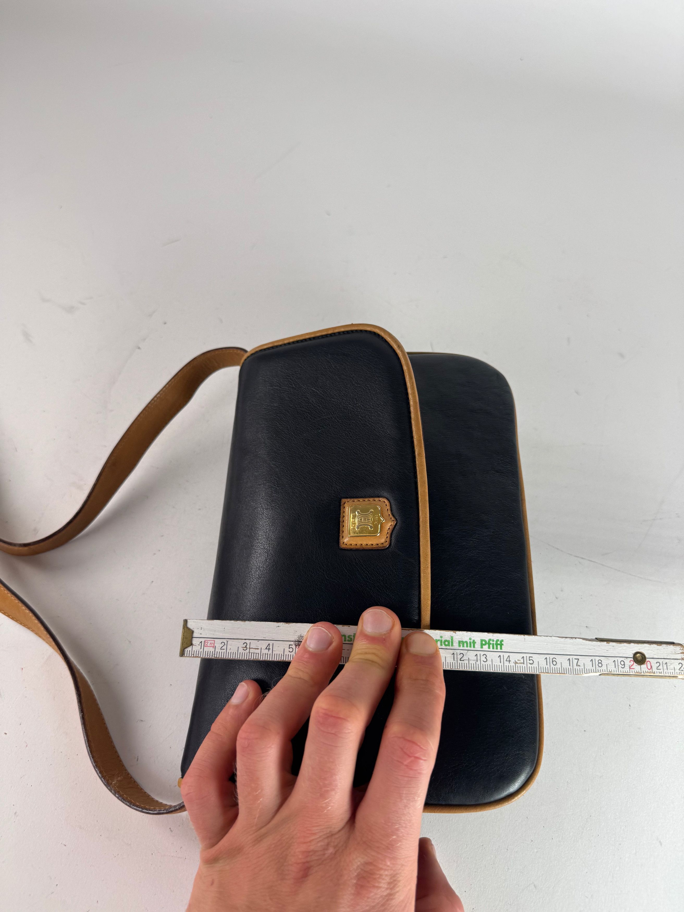 Celine Vintage Triomphe Bag Brown Black Size ONE SIZE - 13 Thumbnail