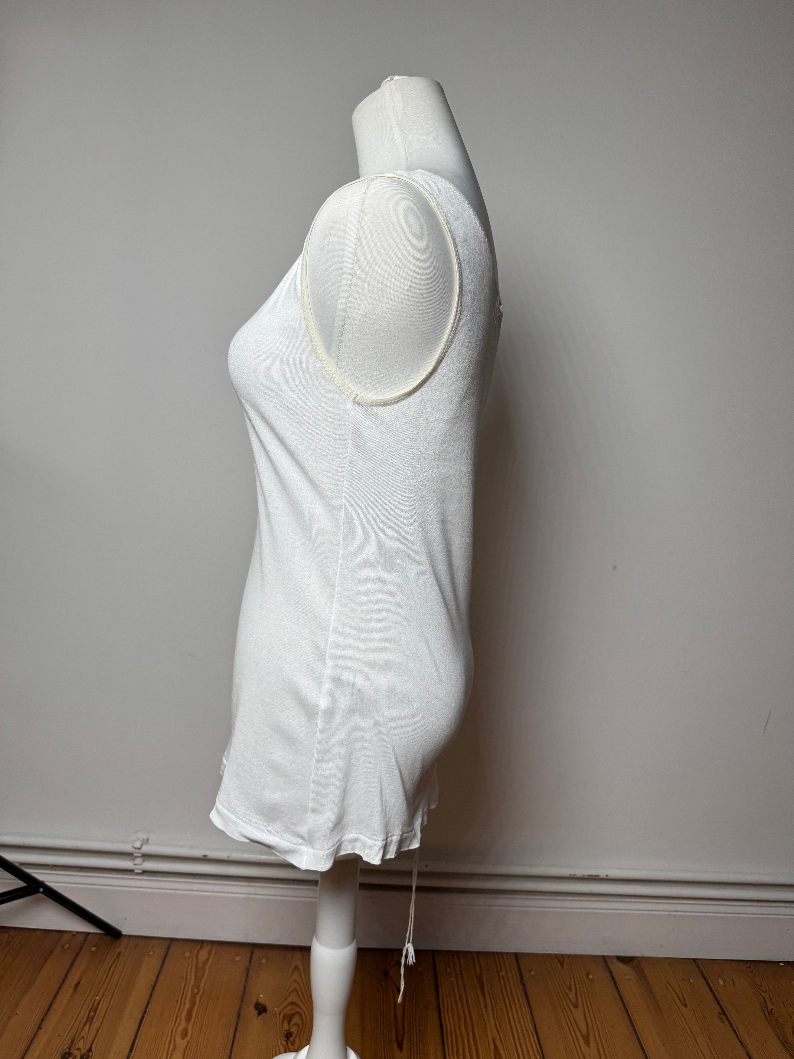 Issey Miyake Vintage Cotton Top White M Size M / US 6-8 / IT 42-44 - 2 Thumbnail