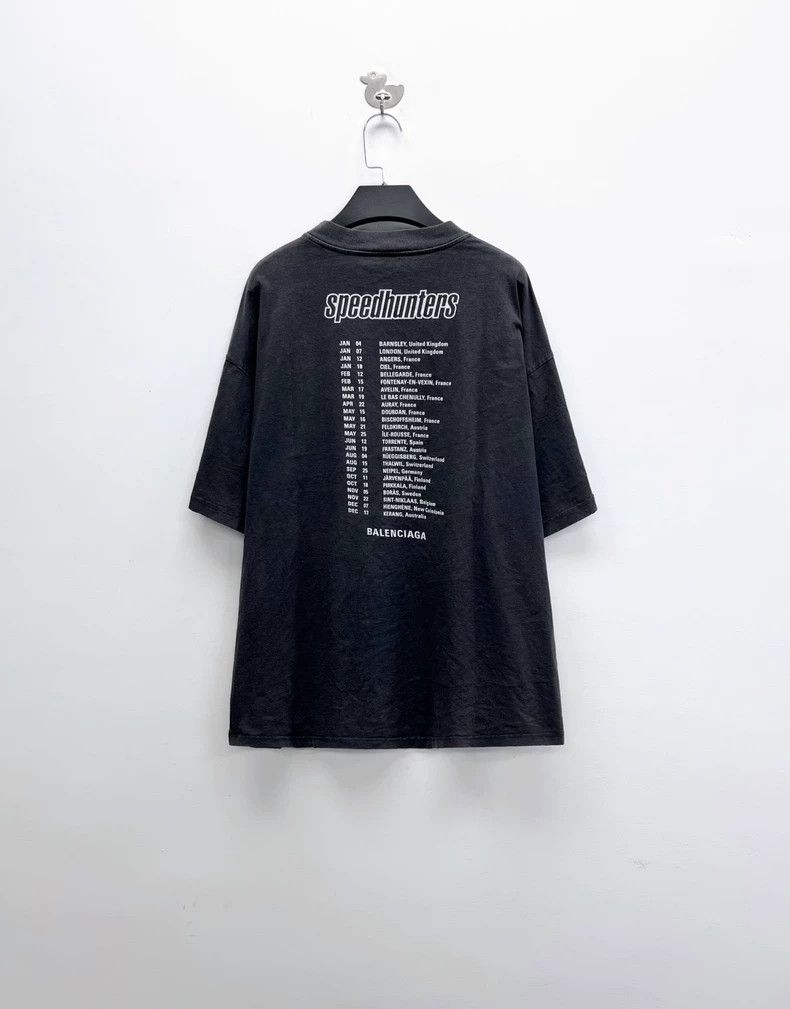 Balenciaga Balenciaga Speed Hunters Graphic Tee - dmc Size US M / EU 48-50 / 2 - 2 Thumbnail