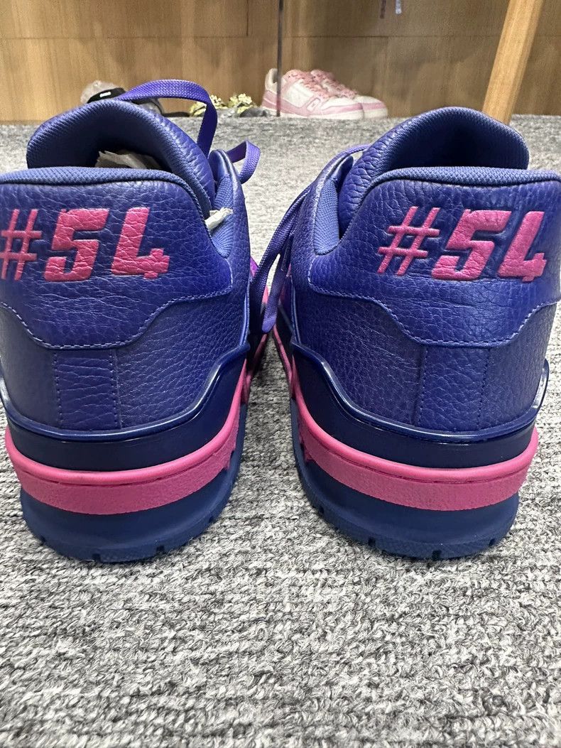 Louis Vuitton LV Blue Pink Gradient Sneakers US8 - dmc Size US 8 / EU 41 - 4 Thumbnail