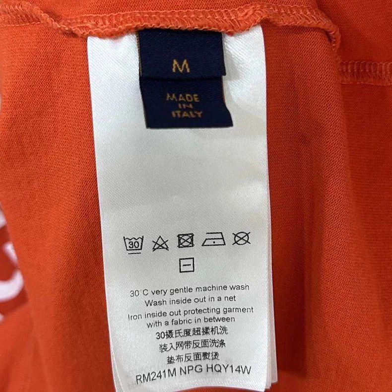 Louis Vuitton Louis Vuitton Orange Logo Short Sleeve Tee - dmc Size US M / EU 48-50 / 2 - 6 Thumbnail