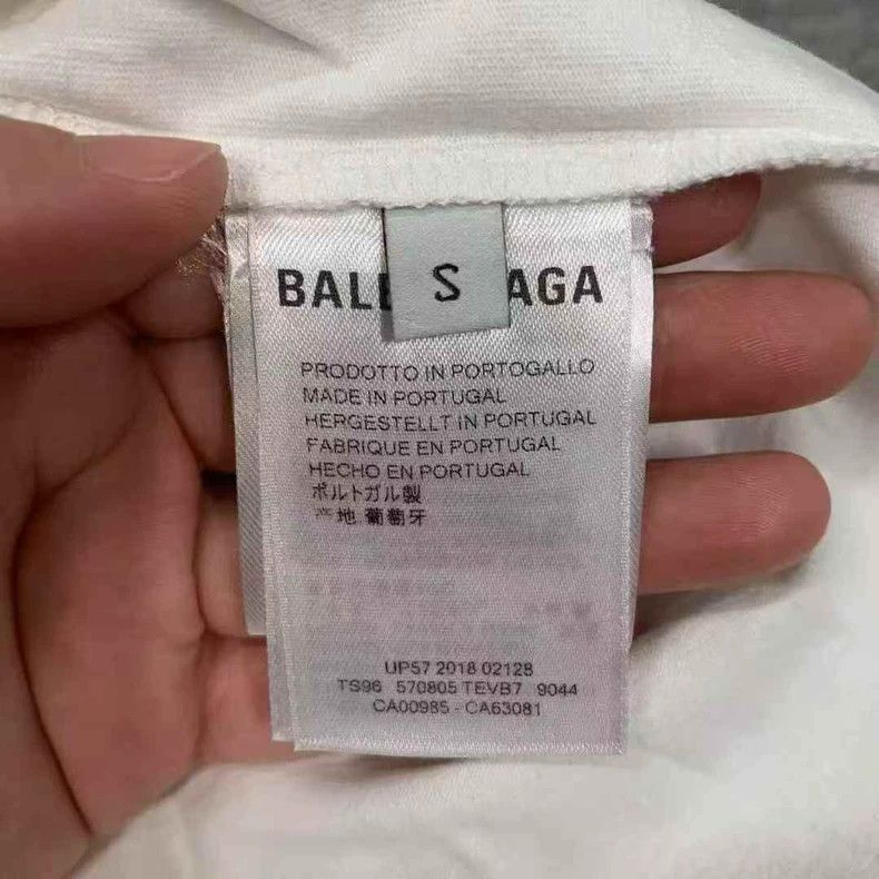 Balenciaga Balenciaga Gymnast Graphic Short Sleeve Tee - dmc Size US S / EU 44-46 / 1 - 5 Thumbnail