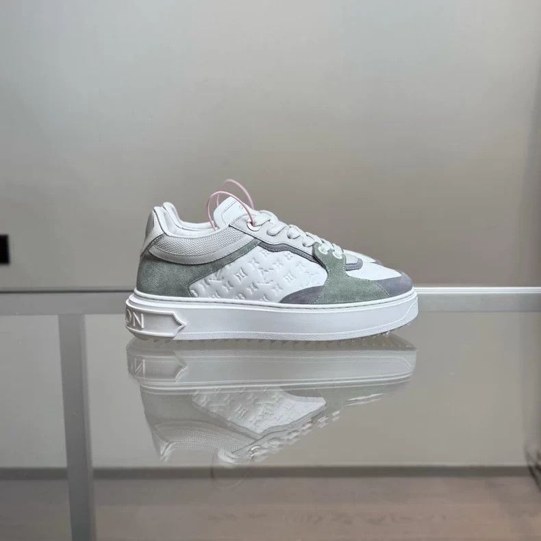 Louis Vuitton Louis Vuitton LV TIME OUT Sneakers - dmc Size US 5.5 / EU 38 - 2 Thumbnail
