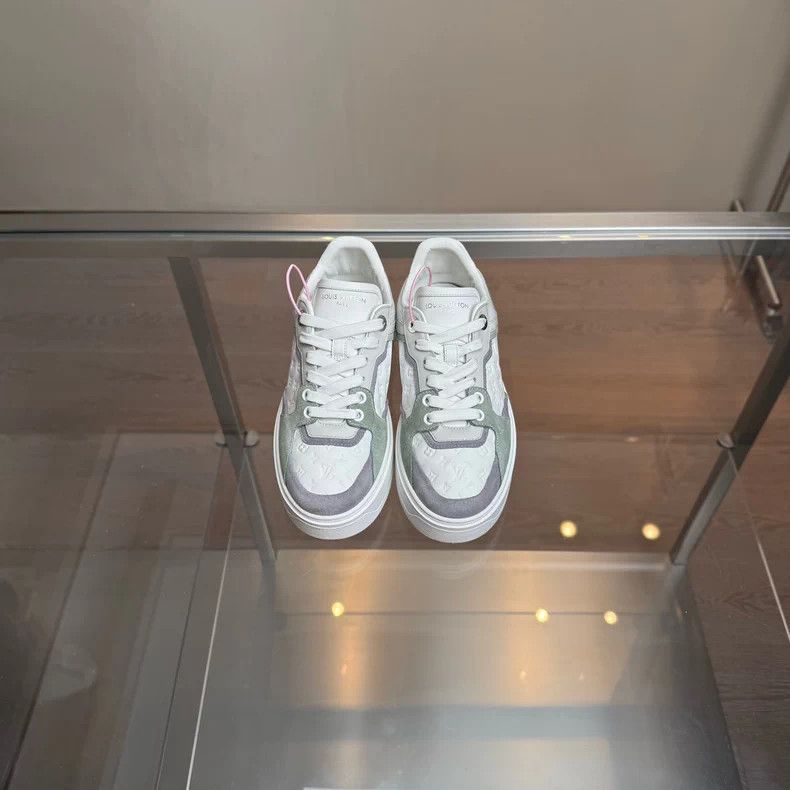 Louis Vuitton Louis Vuitton LV TIME OUT Sneakers - dmc Size US 5.5 / EU 38 - 6 Thumbnail