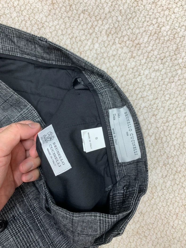 Brunello Cucinelli Brunello Cucinelli Gray Wool Cargo Pants - dmc Size US 31 - 8 Thumbnail