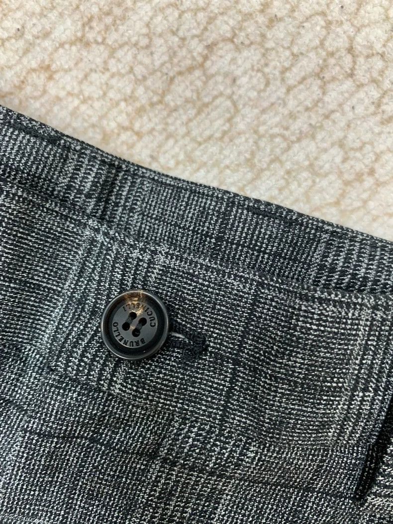 Brunello Cucinelli Brunello Cucinelli Gray Wool Cargo Pants - dmc Size US 31 - 5 Thumbnail
