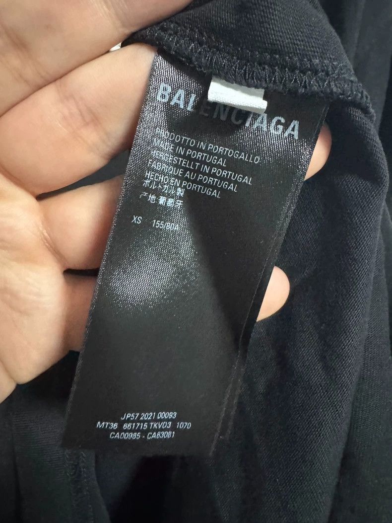 Balenciaga Balenciaga Black FREE Letter T-shirt - dmc Size US XS / EU 42 / 0 - 4 Thumbnail