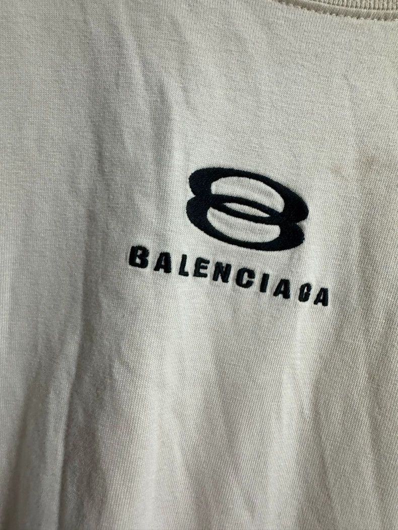 Balenciaga Balenciaga Beige Short Sleeve Shirt L - dmc Size US L / EU 52-54 / 3 - 4 Thumbnail