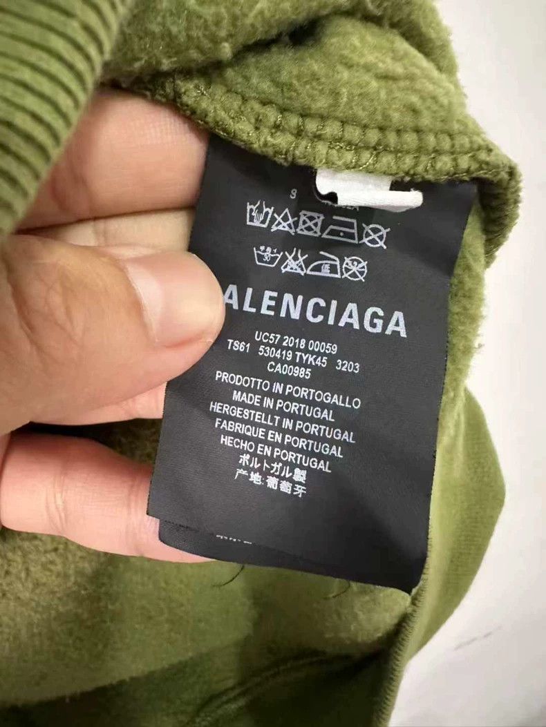 Balenciaga Balenciaga Back Big Logo Hoodie - dmc Size US S / EU 44-46 / 1 - 4 Thumbnail