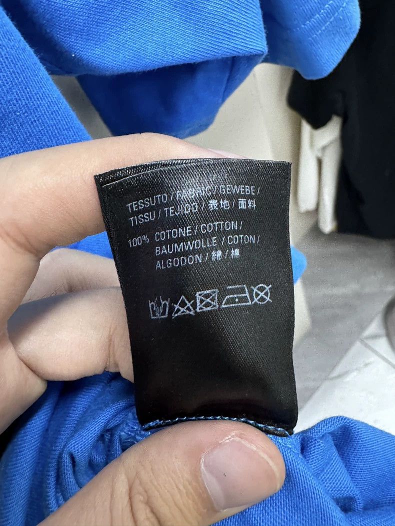 Balenciaga Balenciaga BCA Blue Mastercard Logo Tee - dmc Size US XXS / EU 40 - 7 Thumbnail
