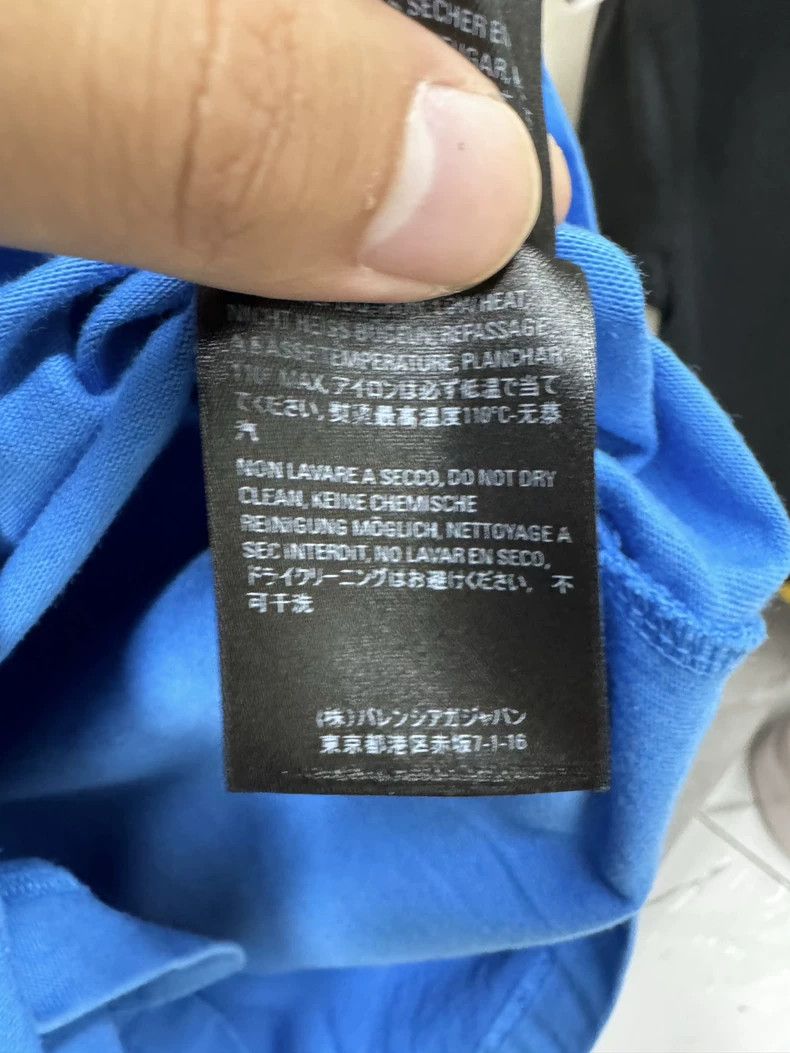 Balenciaga Balenciaga BCA Blue Mastercard Logo Tee - dmc Size US XXS / EU 40 - 6 Thumbnail