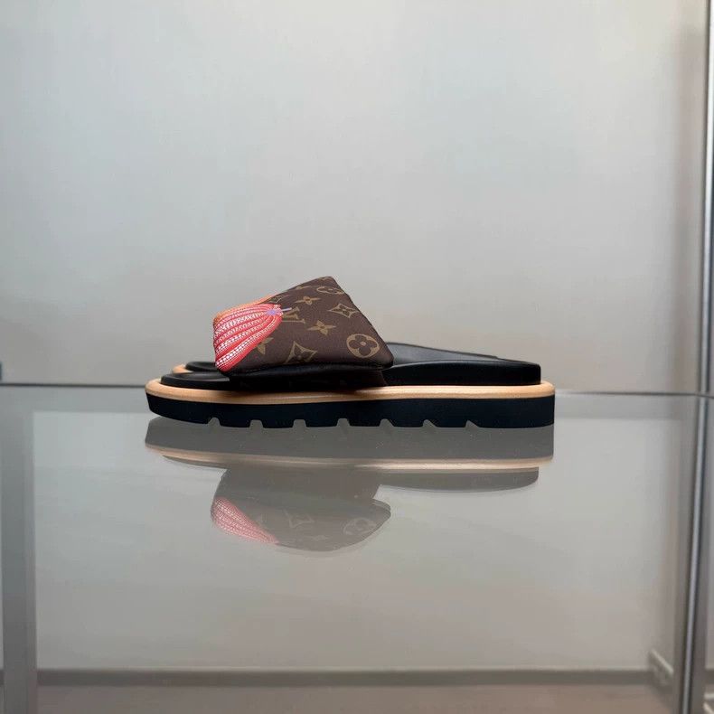 Louis Vuitton Louis Vuitton Kusama Pumpkin Slides - dmc Size US 9.5 / EU 42-43 - 3 Thumbnail