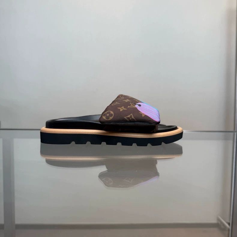 Louis Vuitton Louis Vuitton Kusama Pumpkin Slides - dmc Size US 9.5 / EU 42-43 - 2 Thumbnail