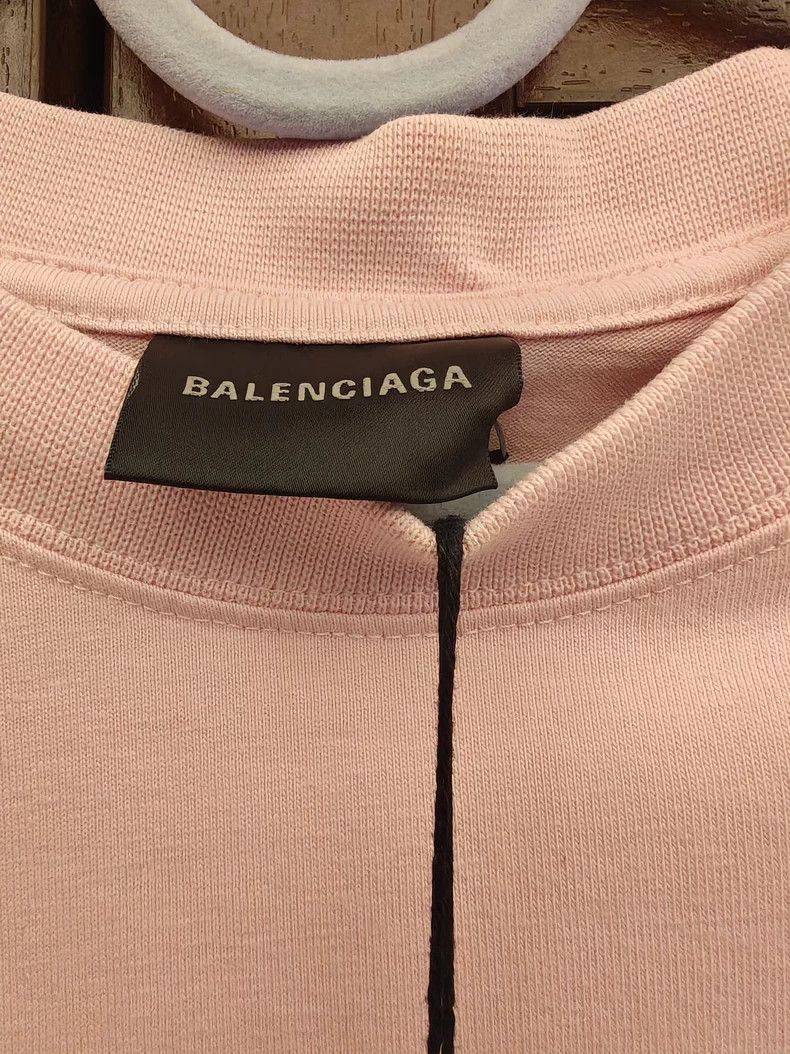 Balenciaga Balenciaga Pink Short Sleeve T-Shirt XS - dmc Size US XS / EU 42 / 0 - 2 Thumbnail