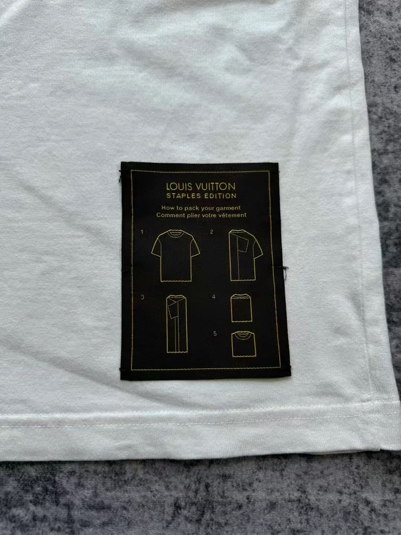 Louis Vuitton Louis Vuitton White Inside Out T-shirt - dmc Size US XL / EU 56 / 4 - 5 Thumbnail