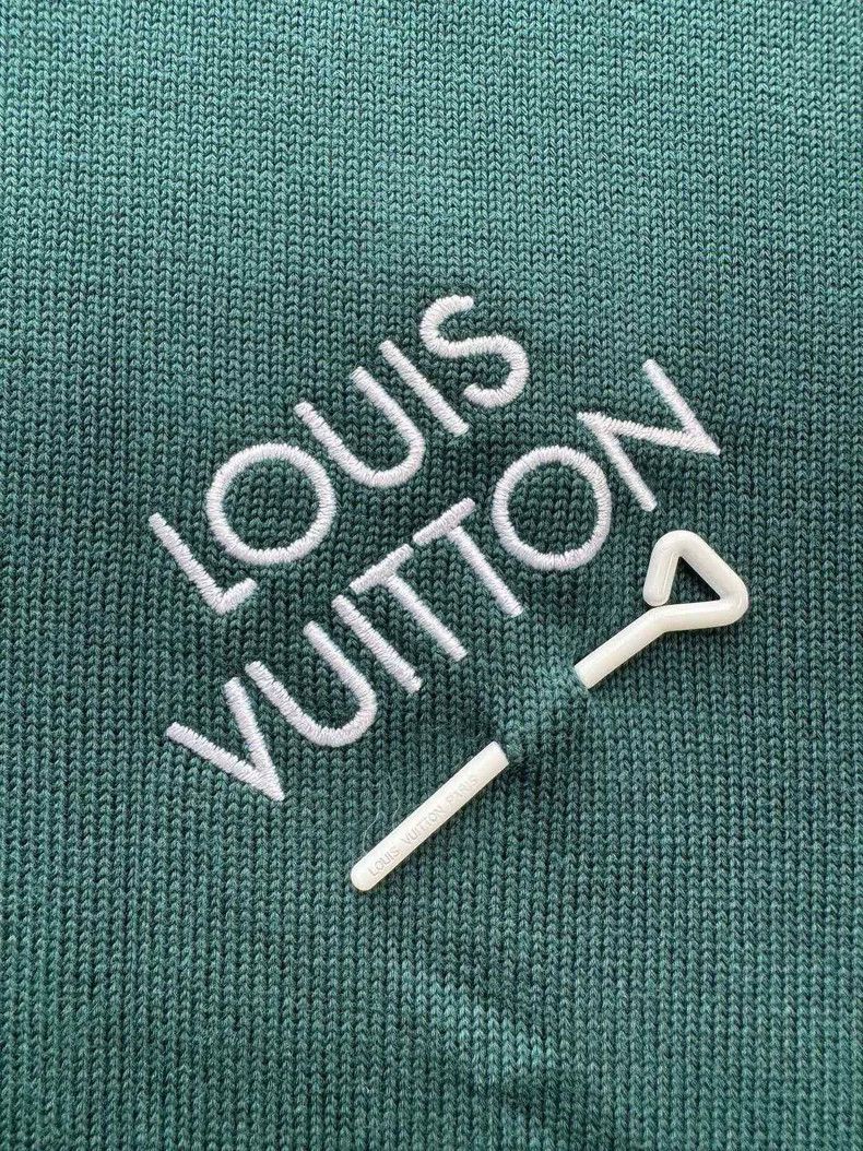 Louis Vuitton Louis Vuitton Green Pin Knit Short Sleeve - dmc Size US XXL / EU 58 / 5 - 5 Thumbnail