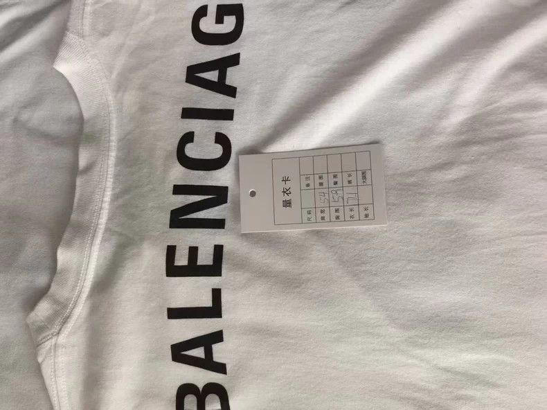 Balenciaga Balenciaga Logo Short Sleeve T-shirt - dmc Size US M / EU 48-50 / 2 - 5 Thumbnail