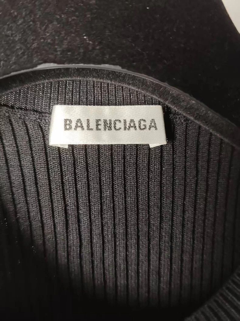 Balenciaga Balenciaga Knit Logo Print Vest - dmc Size US M / EU 48-50 / 2 - 3 Thumbnail