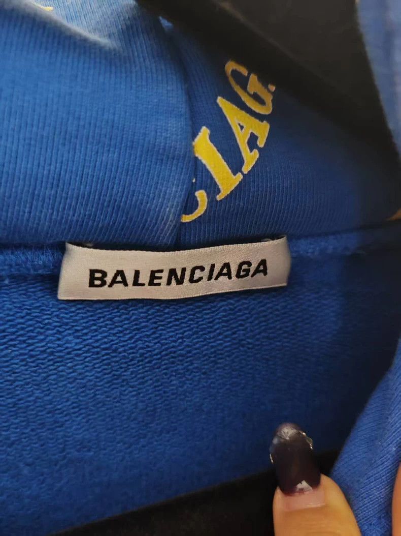 Balenciaga Balenciaga All-over Print Hoodie 95% New - dmc Size US L / EU 52-54 / 3 - 3 Thumbnail