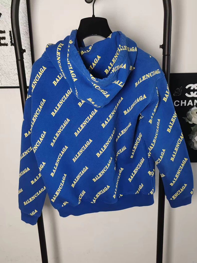 Balenciaga Balenciaga All-over Print Hoodie 95% New - dmc Size US L / EU 52-54 / 3 - 2 Thumbnail
