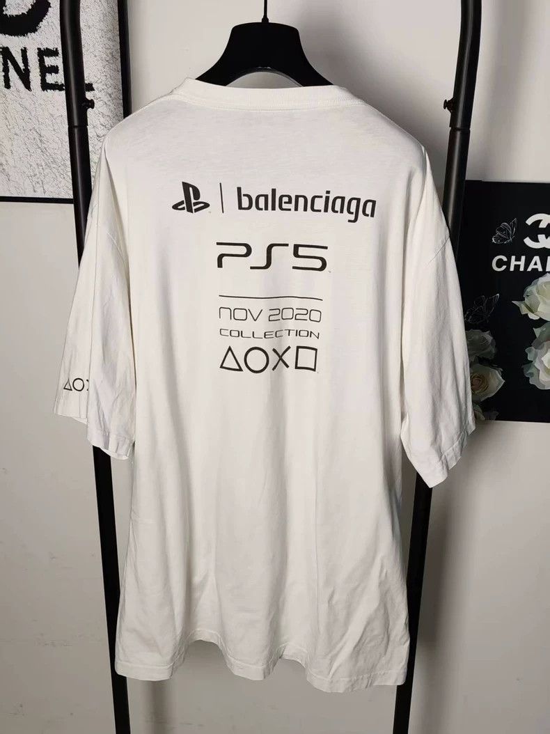 Balenciaga Balenciaga Logo Short Sleeve T-shirt - dmc Size US L / EU 52-54 / 3 - 2 Thumbnail