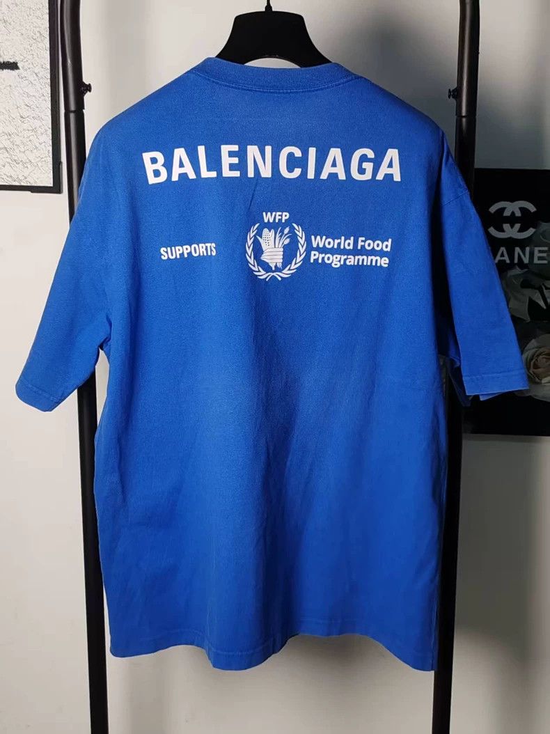 Balenciaga Balenciaga Logo Print Short Sleeve Tee - dmc Size US S / EU 44-46 / 1 - 2 Thumbnail