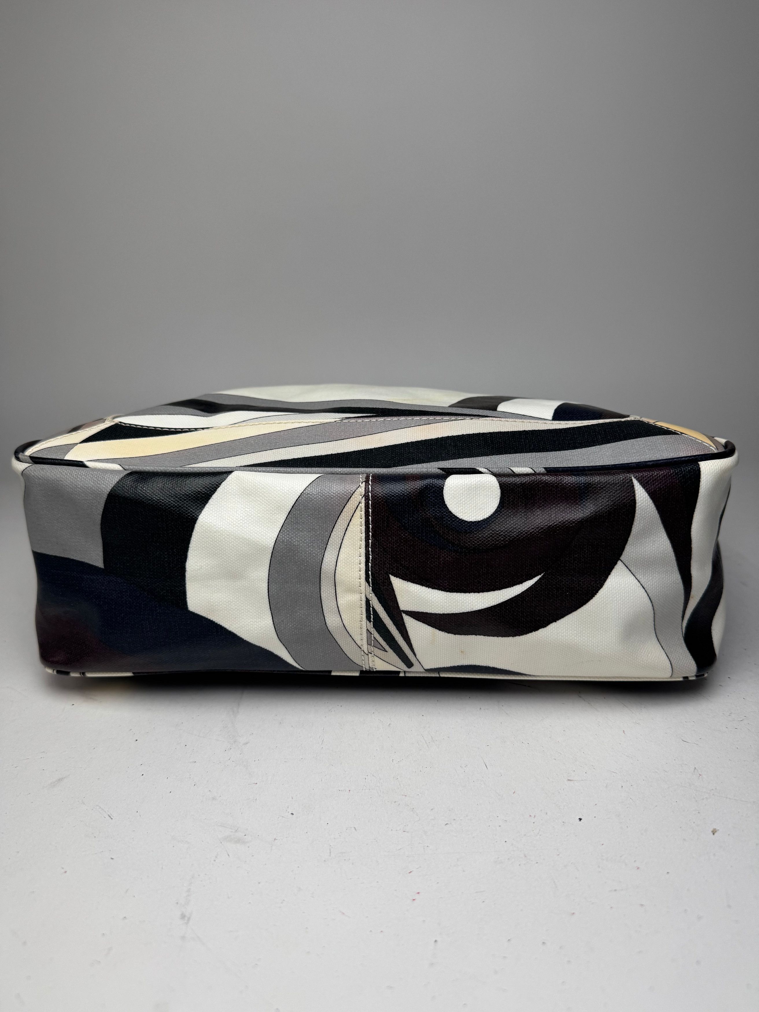 Emilio Pucci Vintage Abstract Bag grey Brown Size ONE SIZE - 13 Thumbnail