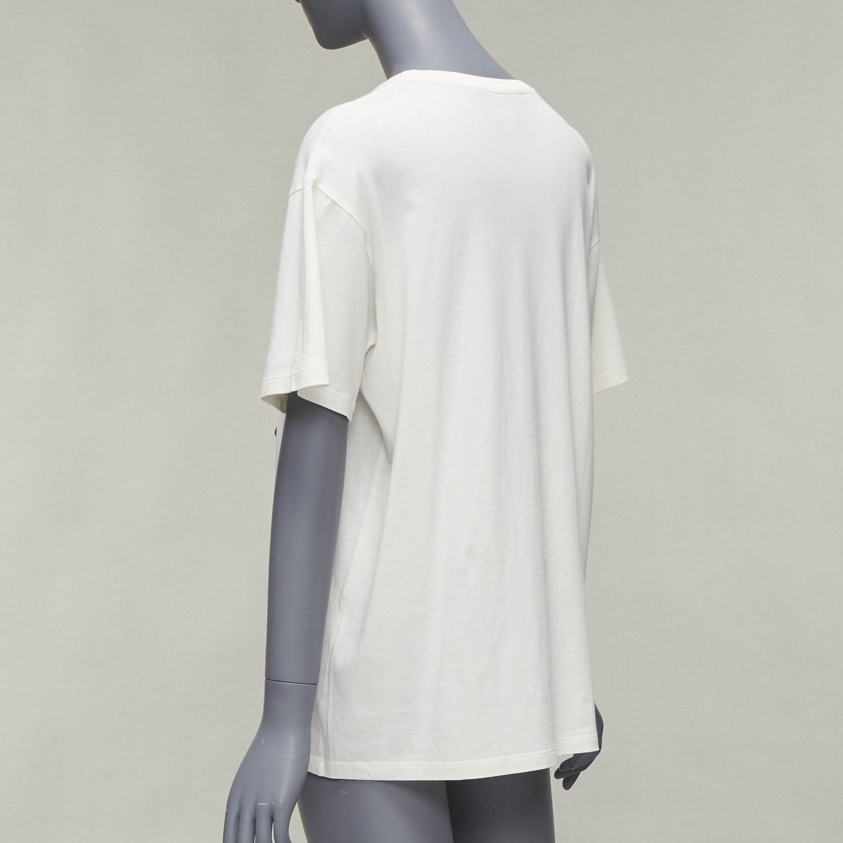 Gucci GUCCI Balancing Bear logo print round neck short oversized tshirt S Size S / US 4 / IT 40 - 6 Thumbnail
