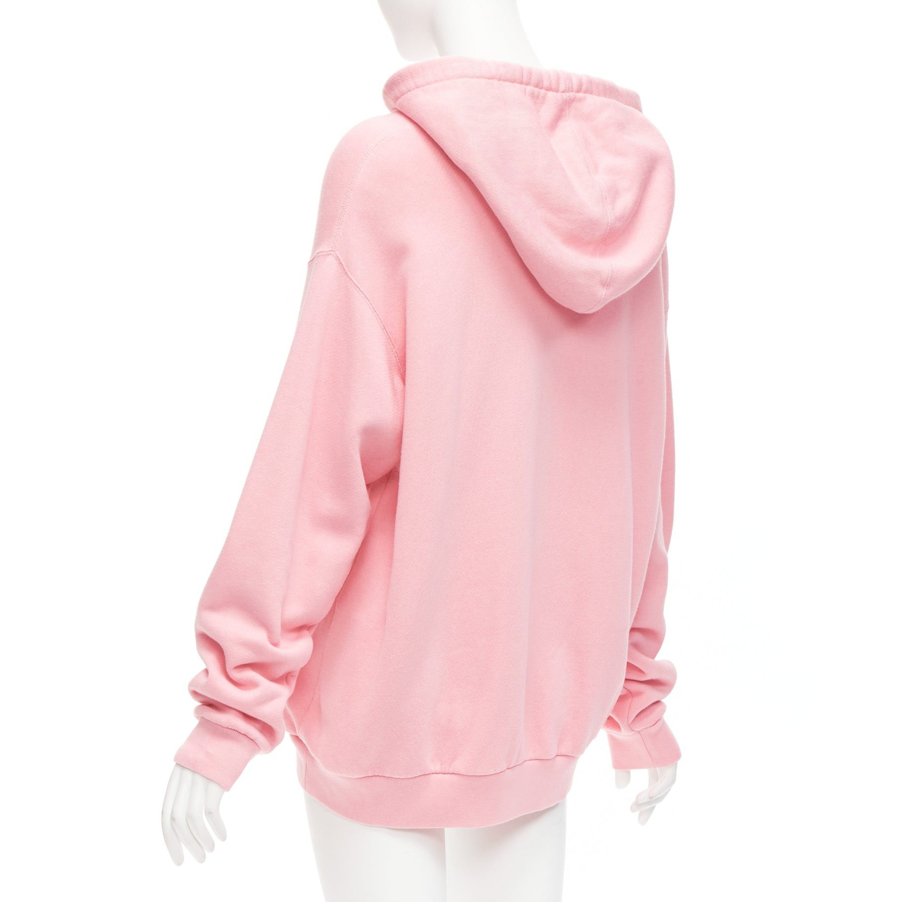 Gucci GUCCI Cherry sugar pink aqua green cherry print long boxy hoodie S Size S / US 4 / IT 40 - 6 Thumbnail